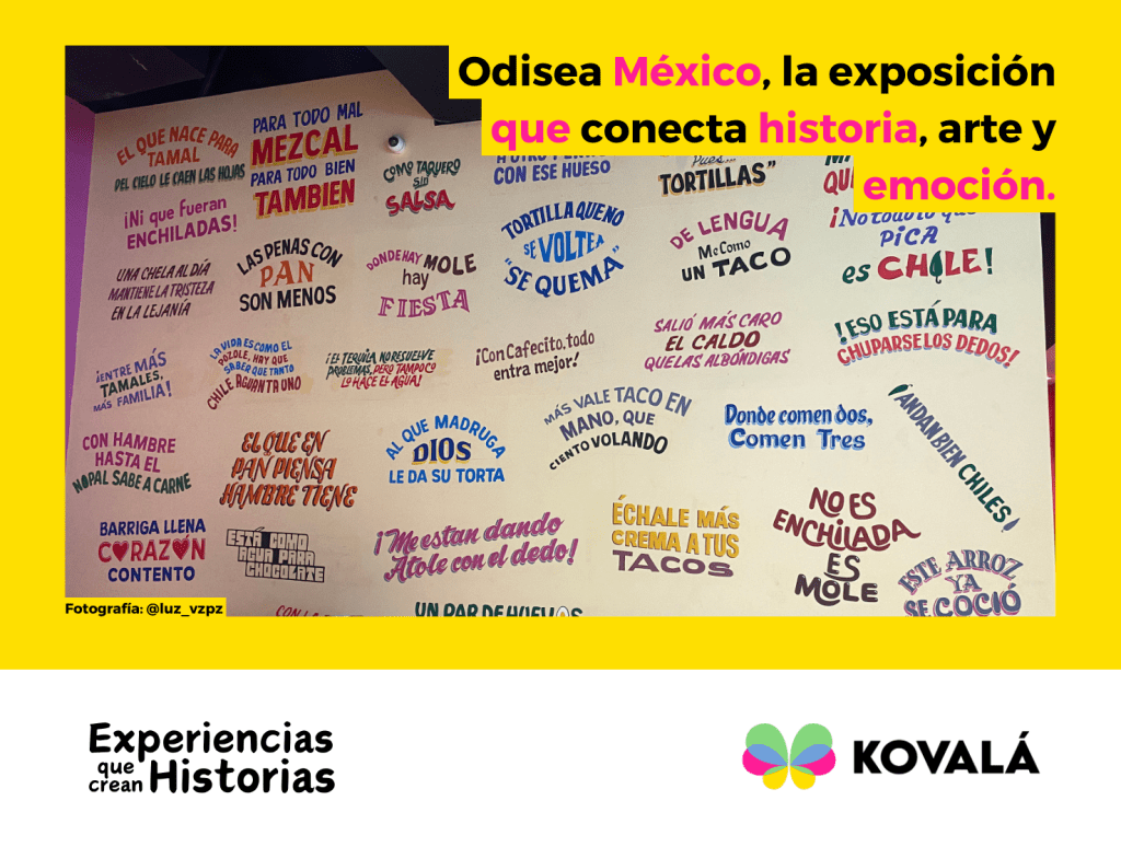 Odisea México: un viaje inmersivo por la esencia de nuestro&nbsp;país.